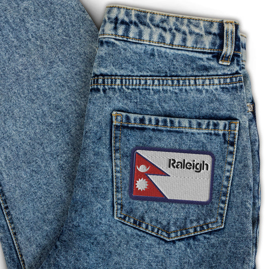 Nepal Embroidered Patch