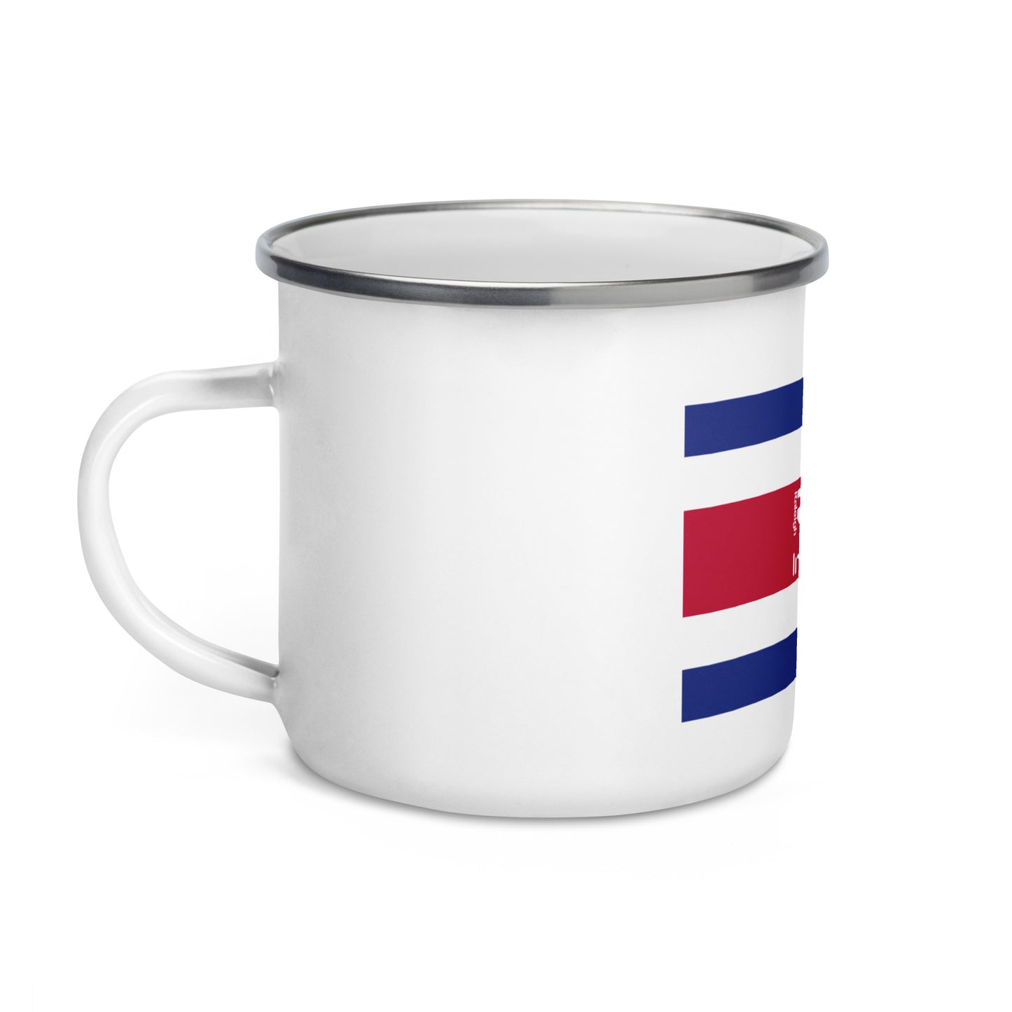Costa Rica flag Enamel Mug