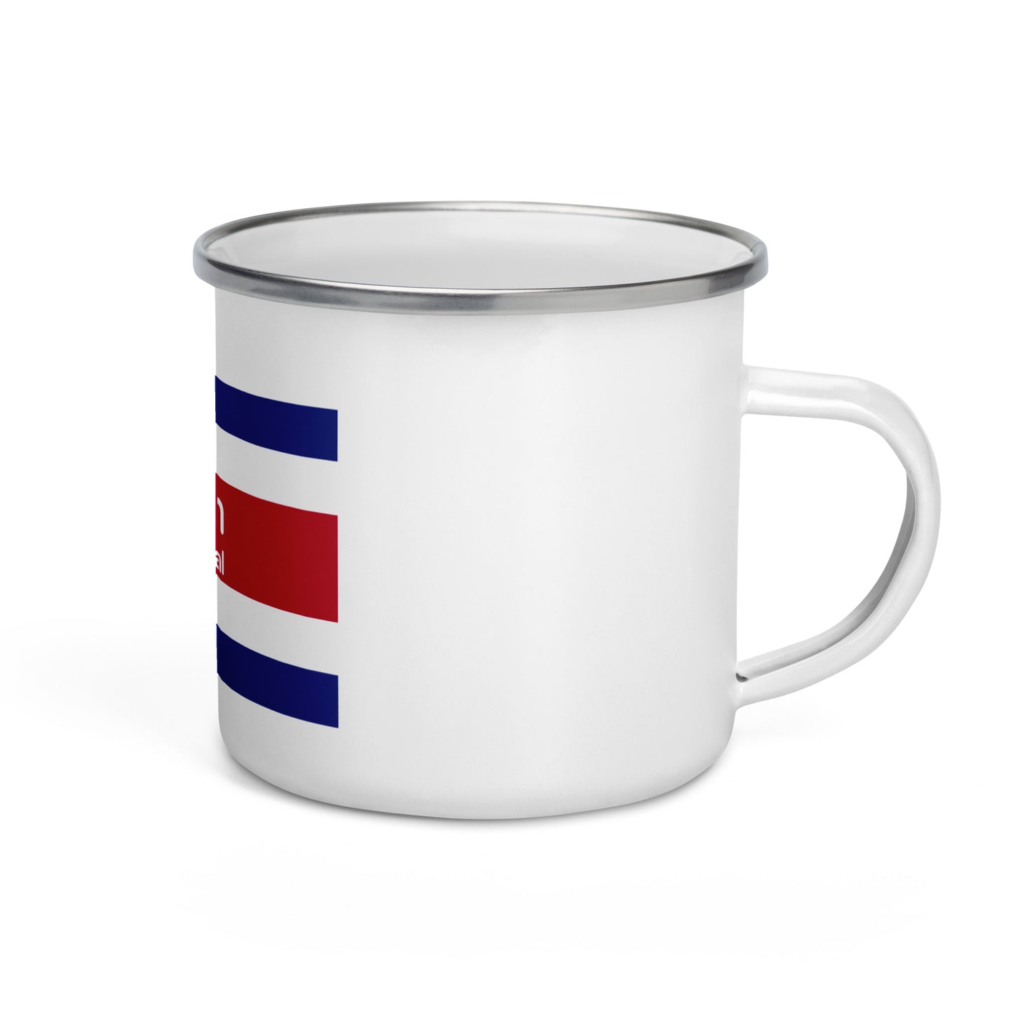 Costa Rica flag Enamel Mug