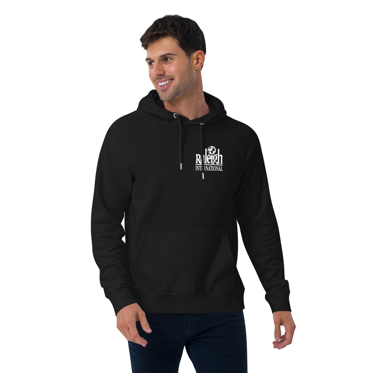 Vintage Raleigh Eco hoodie (Left pocket logo)