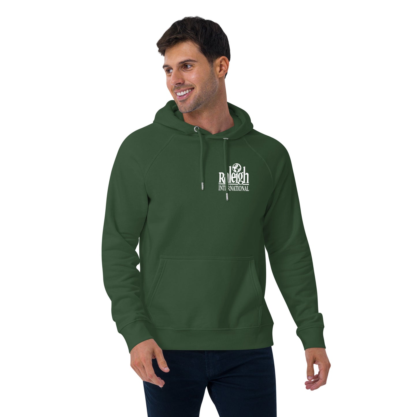 Vintage Raleigh Eco hoodie (Left pocket logo)