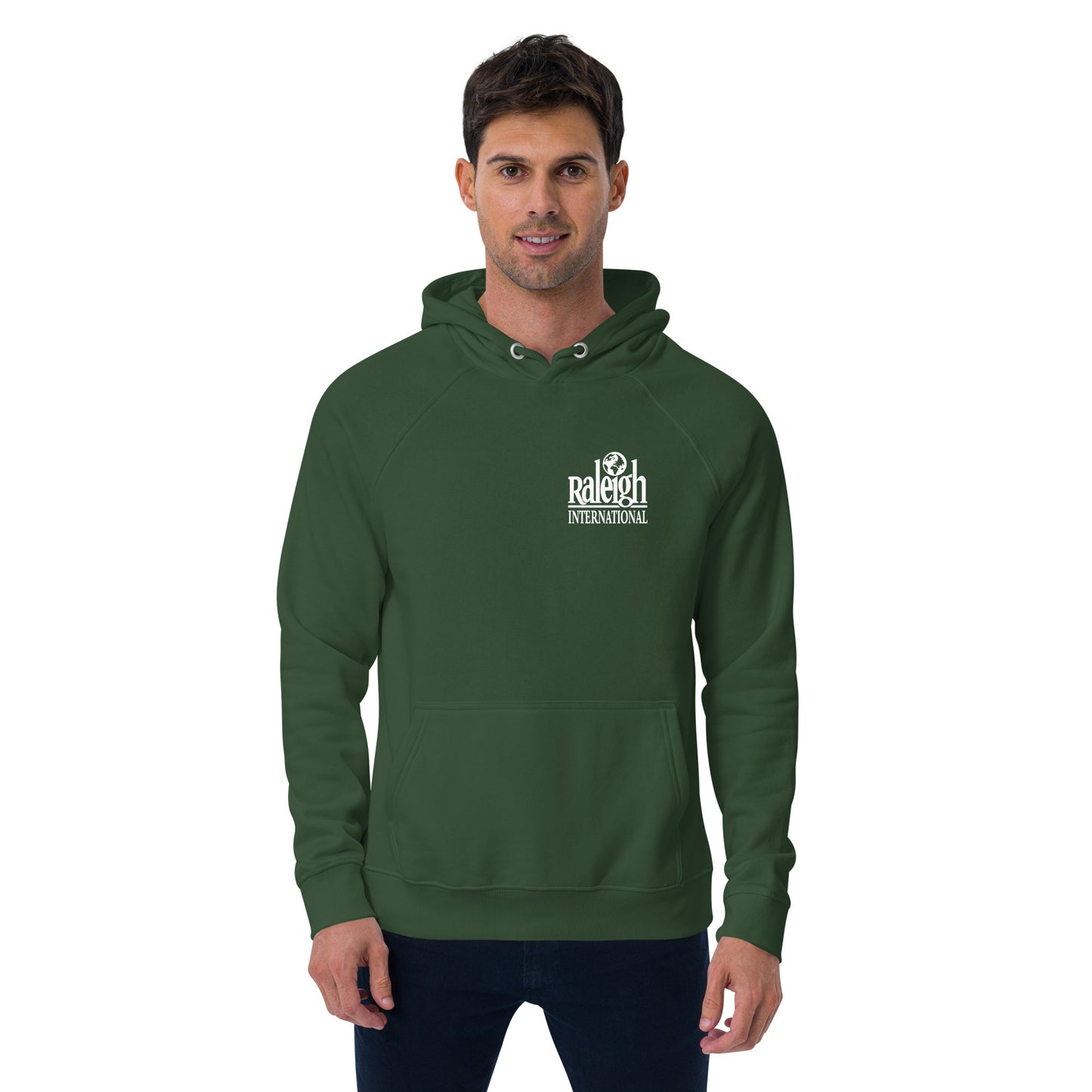 Vintage Raleigh Eco hoodie (Left pocket logo)