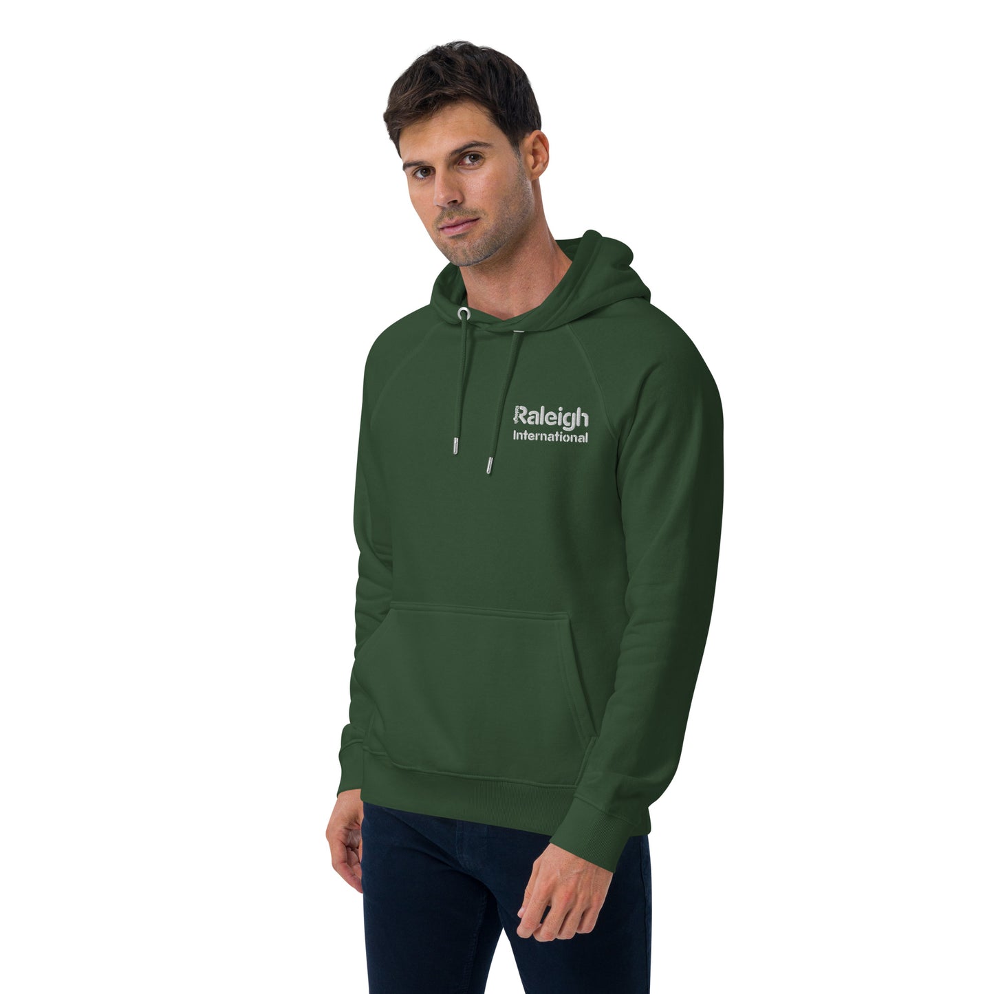 Raleigh Eco Hoodie (left pocket embroidered logo)
