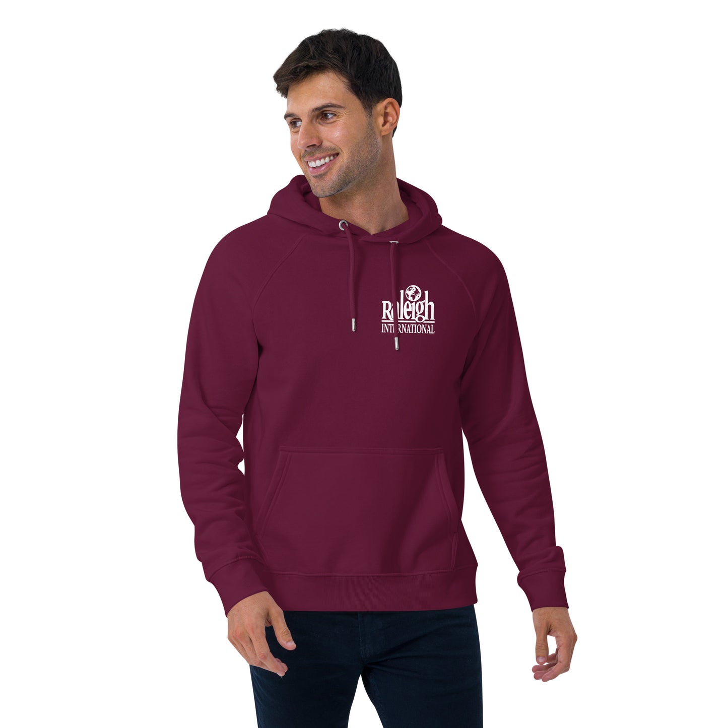 Vintage Raleigh Eco hoodie (Left pocket logo)