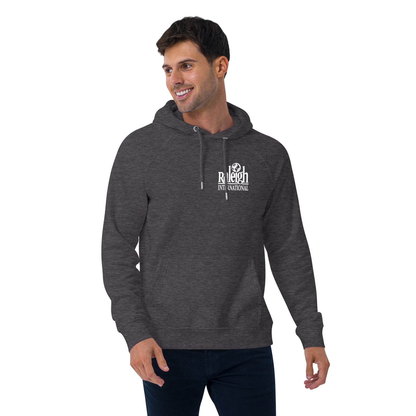Vintage Raleigh Eco hoodie (Left pocket logo)