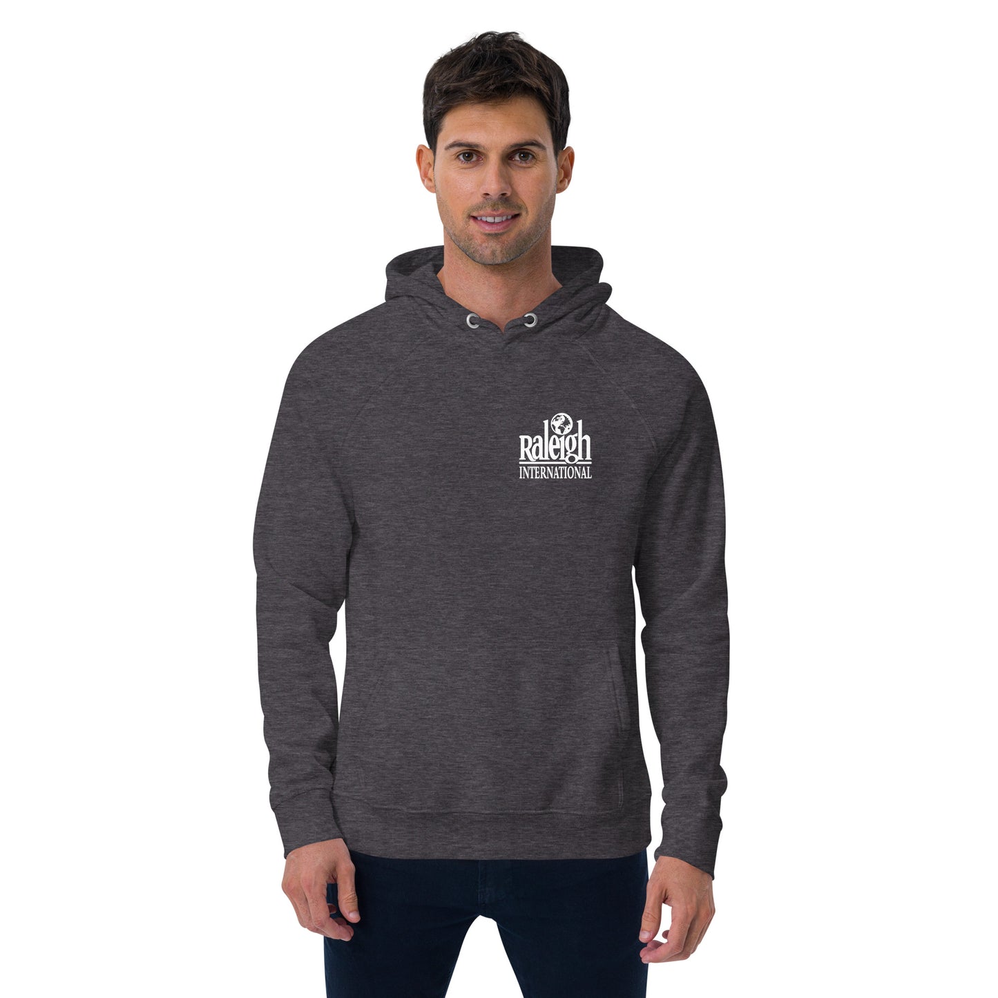 Vintage Raleigh Eco hoodie (Left pocket logo)