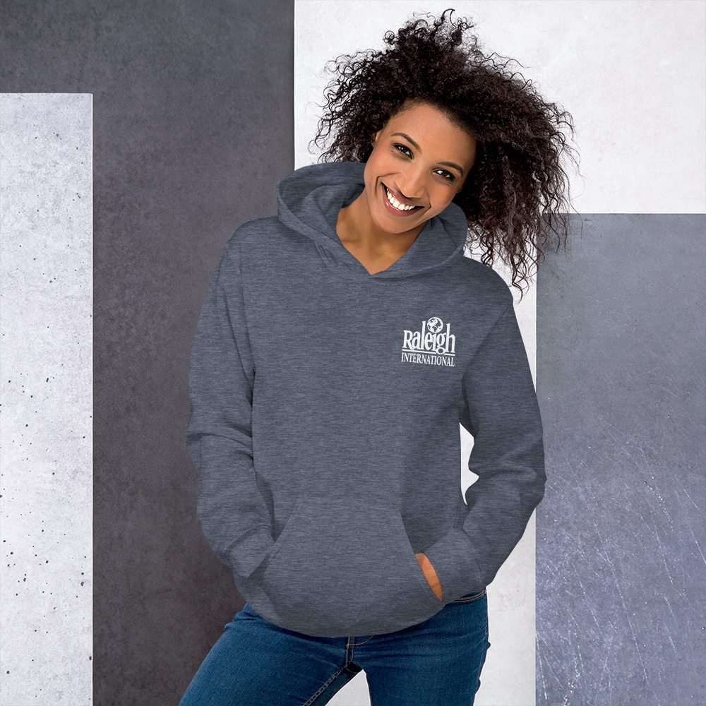 Vintage Raleigh Hoodie (Left pocket logo)