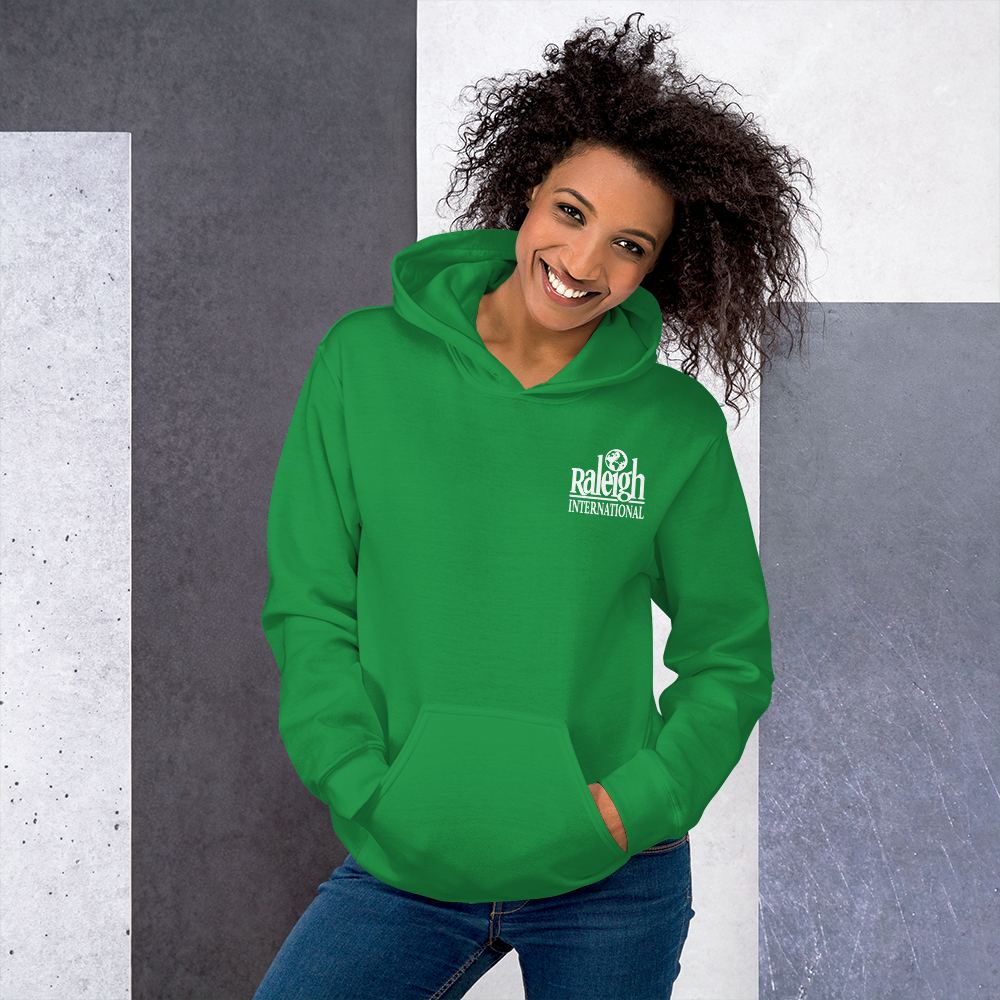 Vintage Raleigh Hoodie (Left pocket logo)