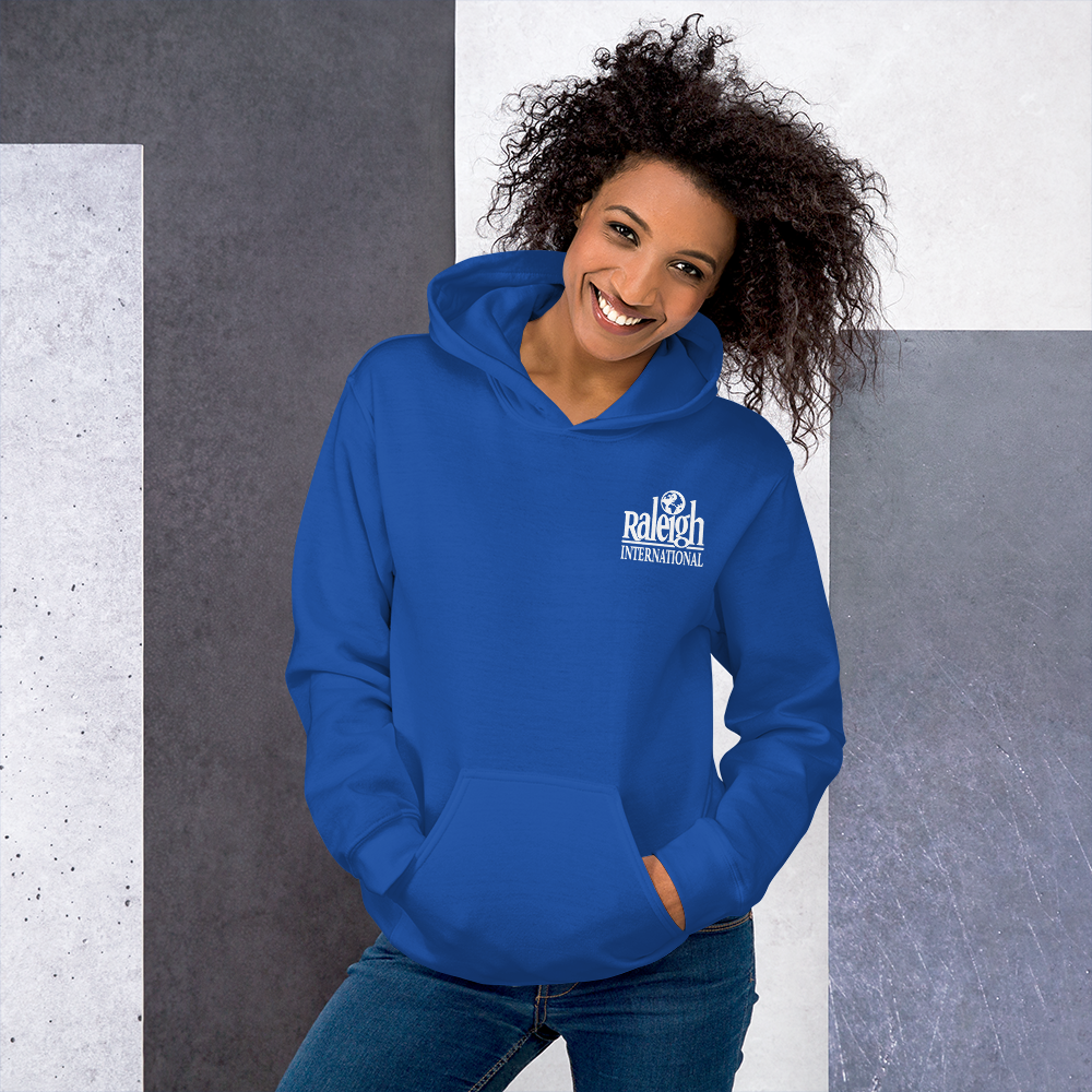 Vintage Raleigh Hoodie (Left pocket logo)