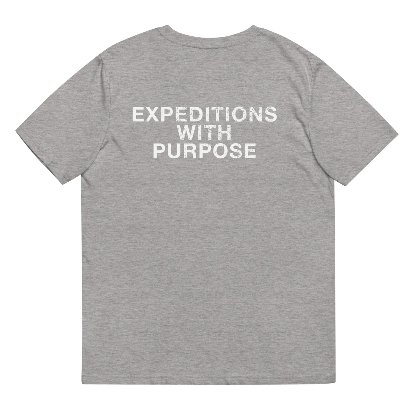 Raleigh Grey Unisex organic cotton t-shirt