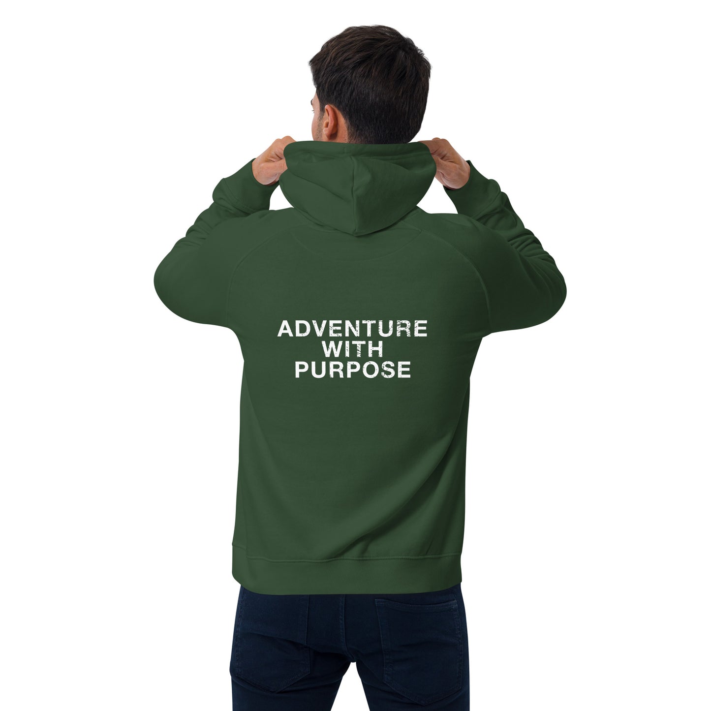 Raleigh Unisex Adventure With Purpose eco hoodie