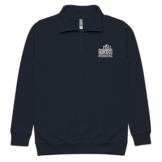Special Crown edition Navy fleece pullover (left pocket embroidered logo)