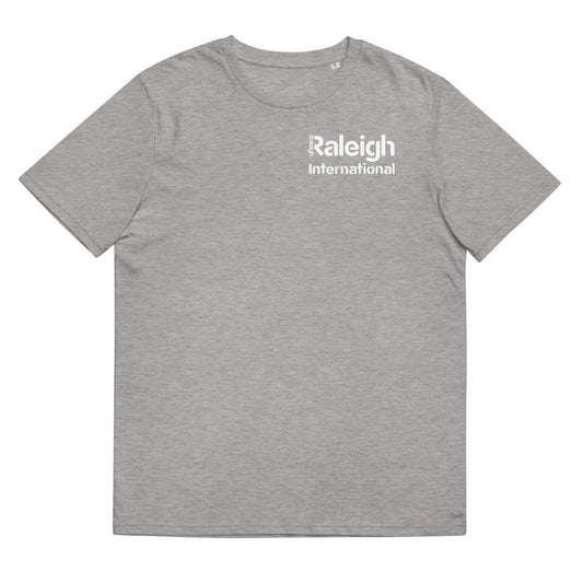 Raleigh Grey Unisex organic cotton t-shirt