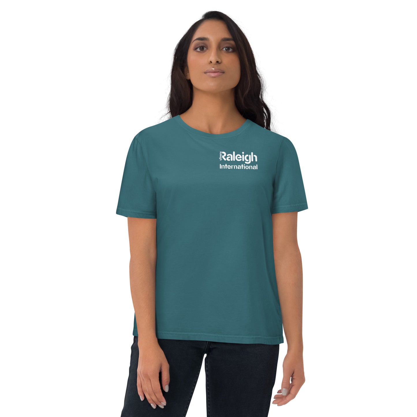 Raleigh unisex colour t-shirt (left pocket logo)